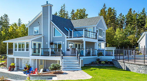 Wood Siding on house