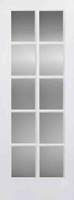 Classic 15 lite wood bar french door-image