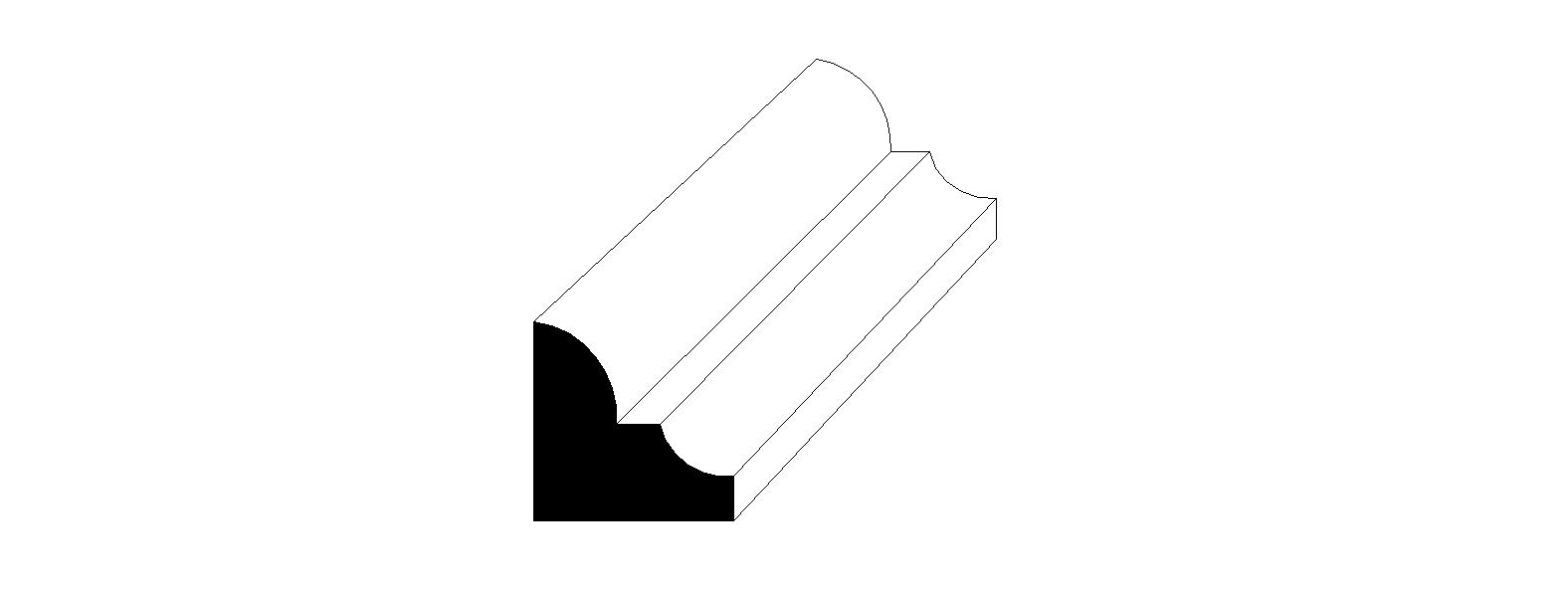 3/8 Bed Moulding-image