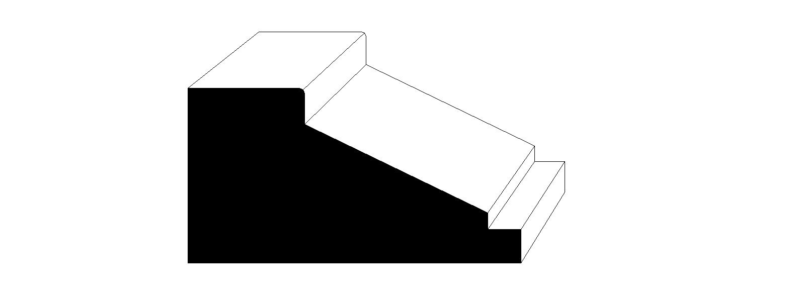 2-1/2" Decorative Shingle Mould 234-image