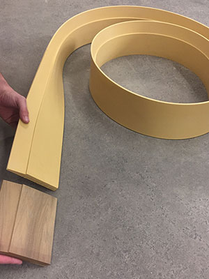 Flexible Moulding step bevel Baseboard 5m7