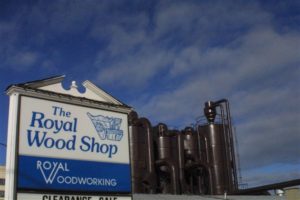 dust collectors and store sign