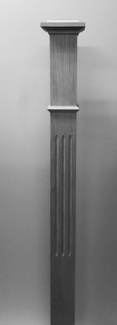 Newel Post - Fluted Image