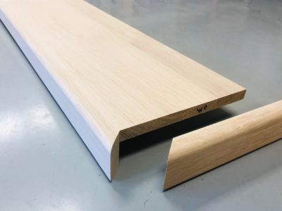open stringer stair cover