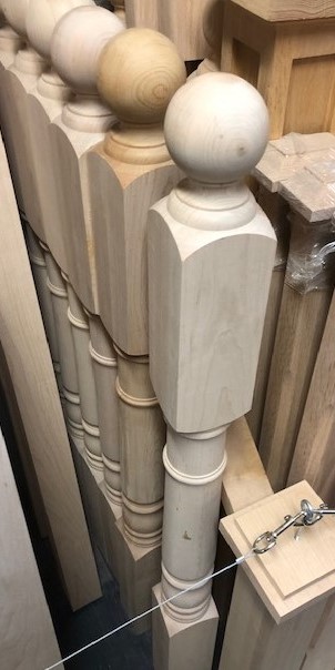 Newel Post - Colonial-image