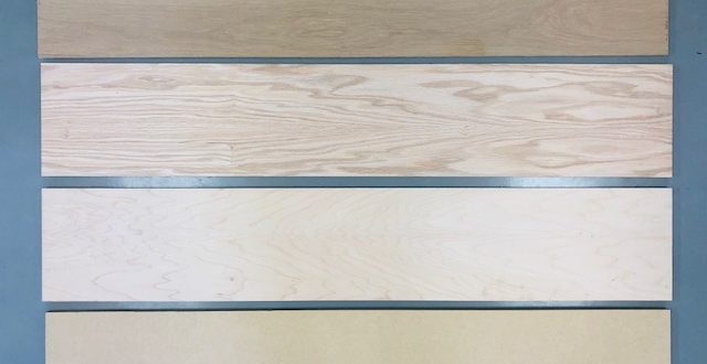 stair risers white oak, red oak, maple and mdf
