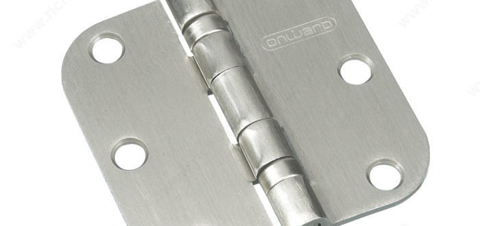 ball bearing hinge radiused nickel