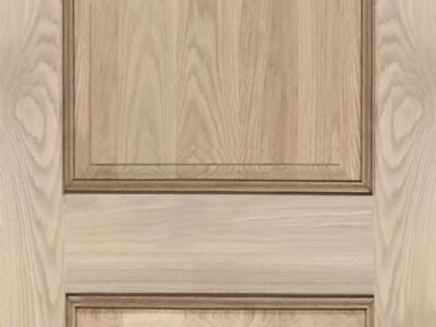 White Oak 2 Panel Door